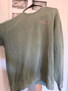 Cayucos Surf Company Sage Green Crewneck Sweatshirt - Men's Pullover